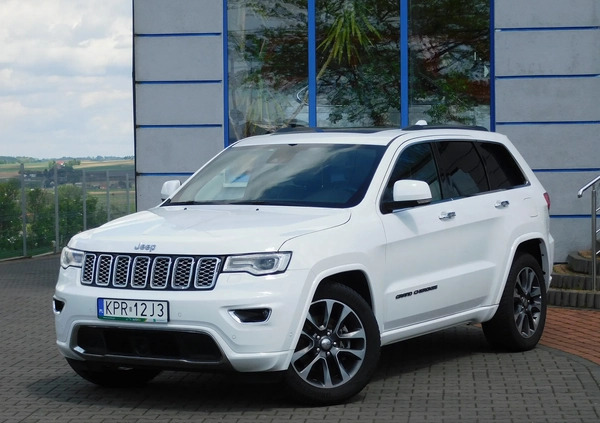 Jeep Grand Cherokee cena 120000 przebieg: 79600, rok produkcji 2017 z Iłowa małe 232